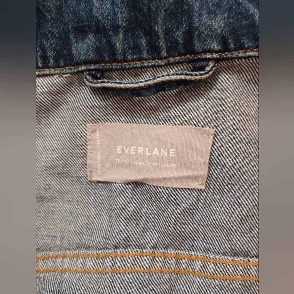 Everlane The Shrunken Denim Jacket - Picture 9 of 11